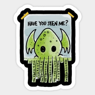 Call Cthulu Sticker